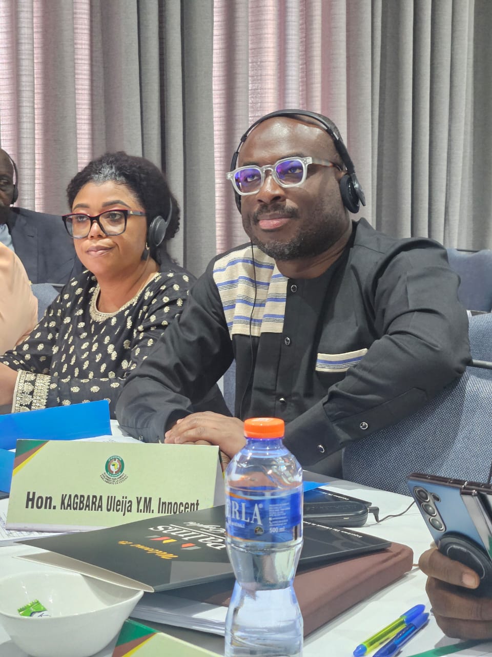 Accra : Le Sénateur Innocent participe au séminaire de la CEDEAO sur le climat