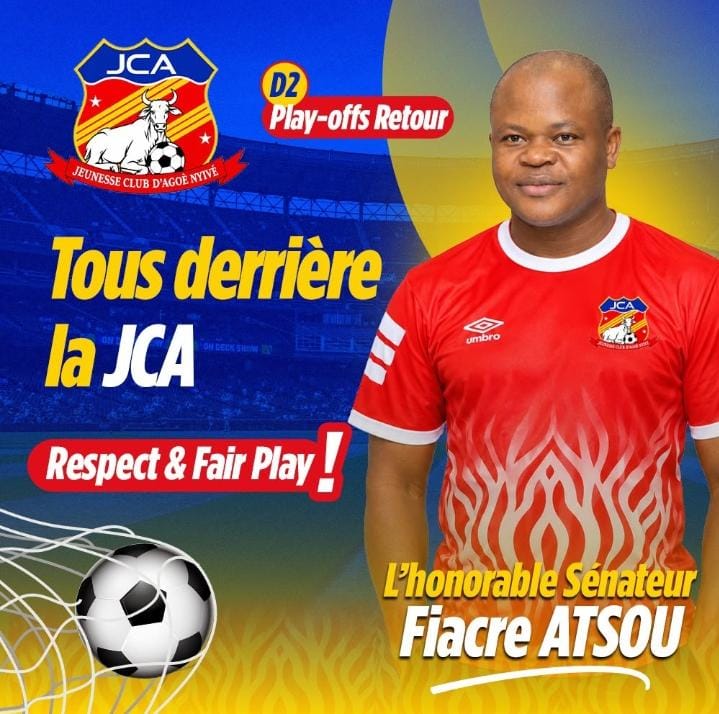 Play-off D2: "La bataille gagnée à Agblogamé, la guerre à gagner à la maison" - Fiacre Atsou sonne la mobilisation finale derrière la JCA
