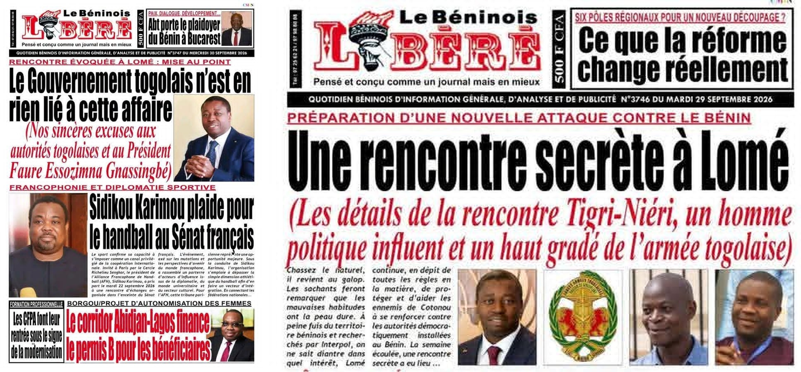La presse béninoise se fout de qui ?